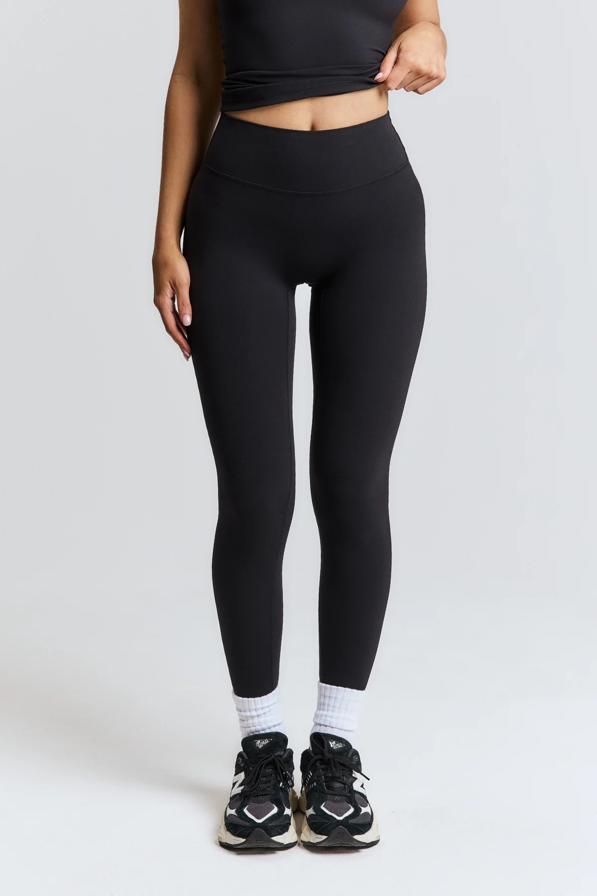 Black Subtle Scrunch Legging