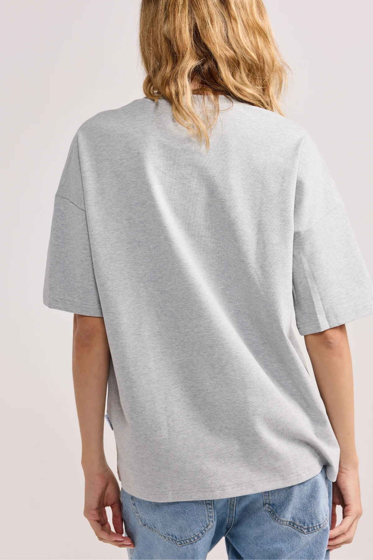 Heather Oversized Tee - Image 4